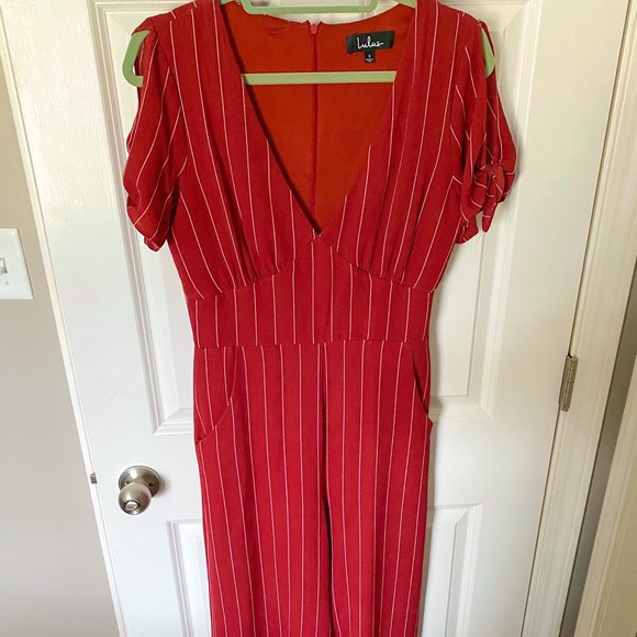 Red Jumpsuit - Picture 4 of 4